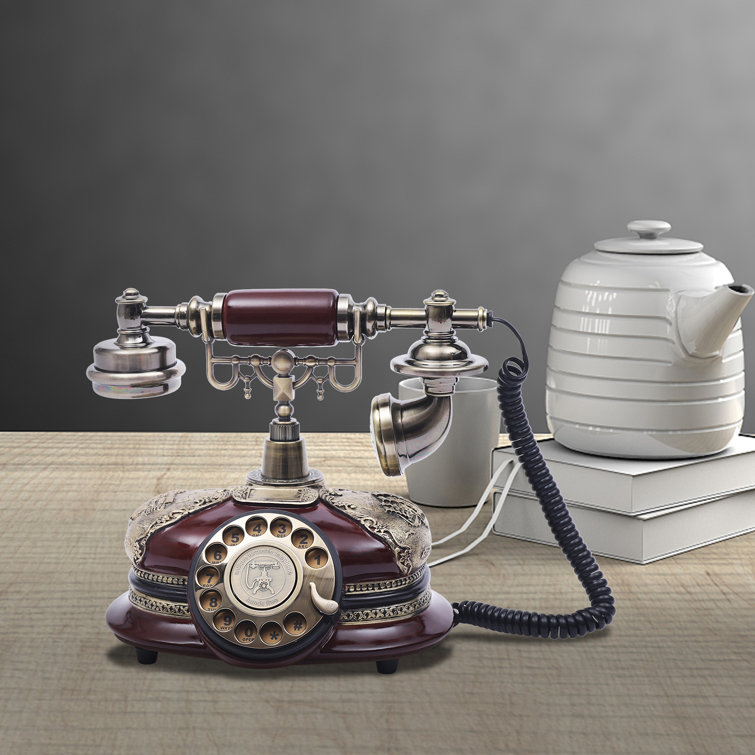 Old Telephone Retro and Vintage Graphic by 397HOUSE · Creative Fabrica