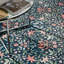 Tapis bleu lavable à la machine avec technologie AirFlo EVERWASH Haven Vintage, bleu, 8 pi x 10 pi-126586807-126586805