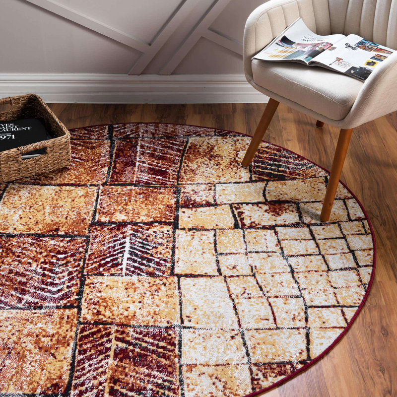 Indoor Rug, Round 5'3"