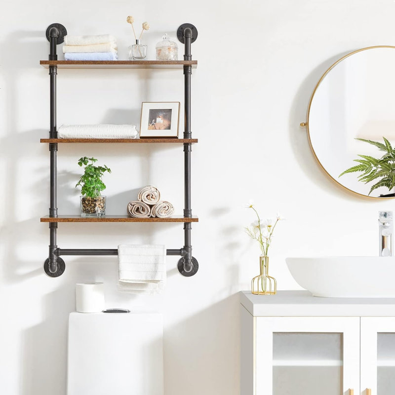103.5 cm H x 60 cm W Floating Shelf Bookcase