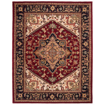 Balthrop Hand Tufted Wool Oriental Rug