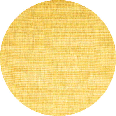 Tapis contemporains jaunes lavables à la machine 1353