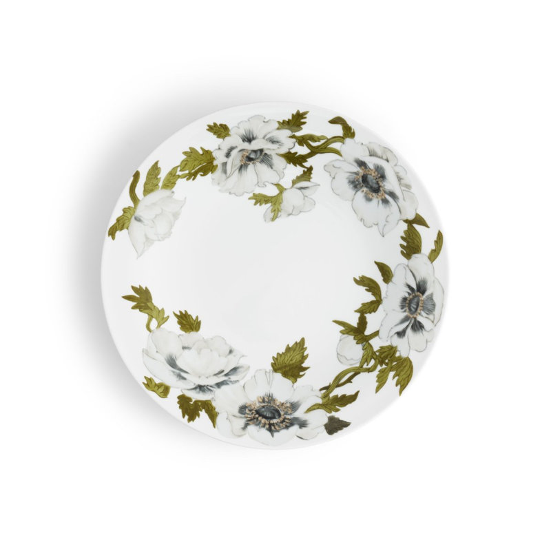 Anemone Handmade Porcelain Salad/Dessert Plate