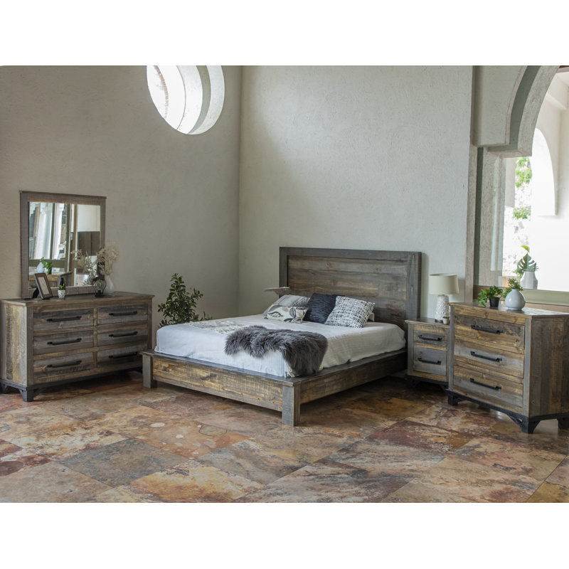Miroir de commode Sabetha, 35,5 po x 33,5 po