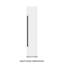 ZLINE Autograph Edition 18 po. 8,6 pi³ Congélateur colonne à charnière avec intérieur gris graphite et détails noir mat-111693752-122073602