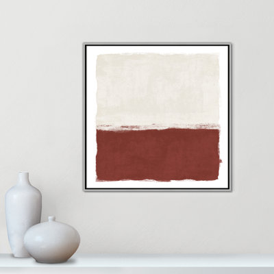 Intense Rust II - Square Vesrion Print by Natalie Carpentieri