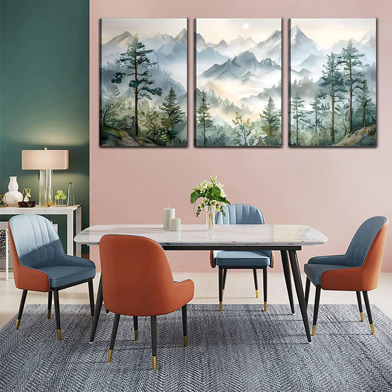 3 Piece Wrapped Canvas Print