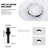 2-handle Bathroom Faucet with Drain Assembly-100753705