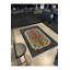 Tapis tissé à motif floral lavable Mosso-1397861507