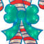 Silhouette de fenêtre de Noël 18,5 po