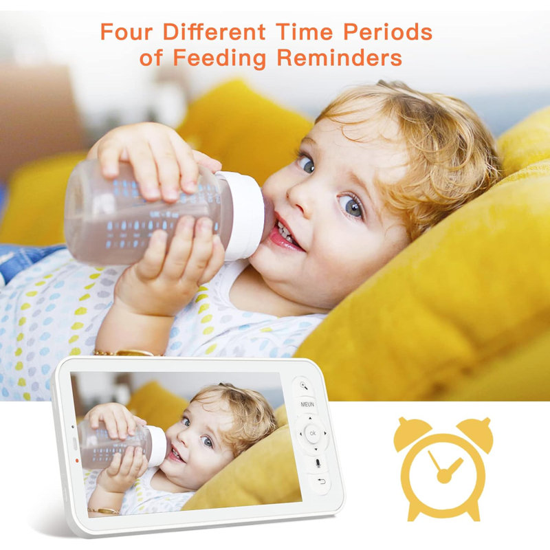 Arenti 2K Ultra HD White WiFi Baby Monitor with Night Vision