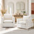 Hendina CAL117 Compliant 34.25'' Wide Swivel Armchair