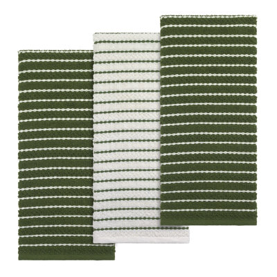 Izod Westport 3-Piece Kitchen Towel Set