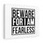 I Am Fearless - Wrapped Canvas Print-1555596459