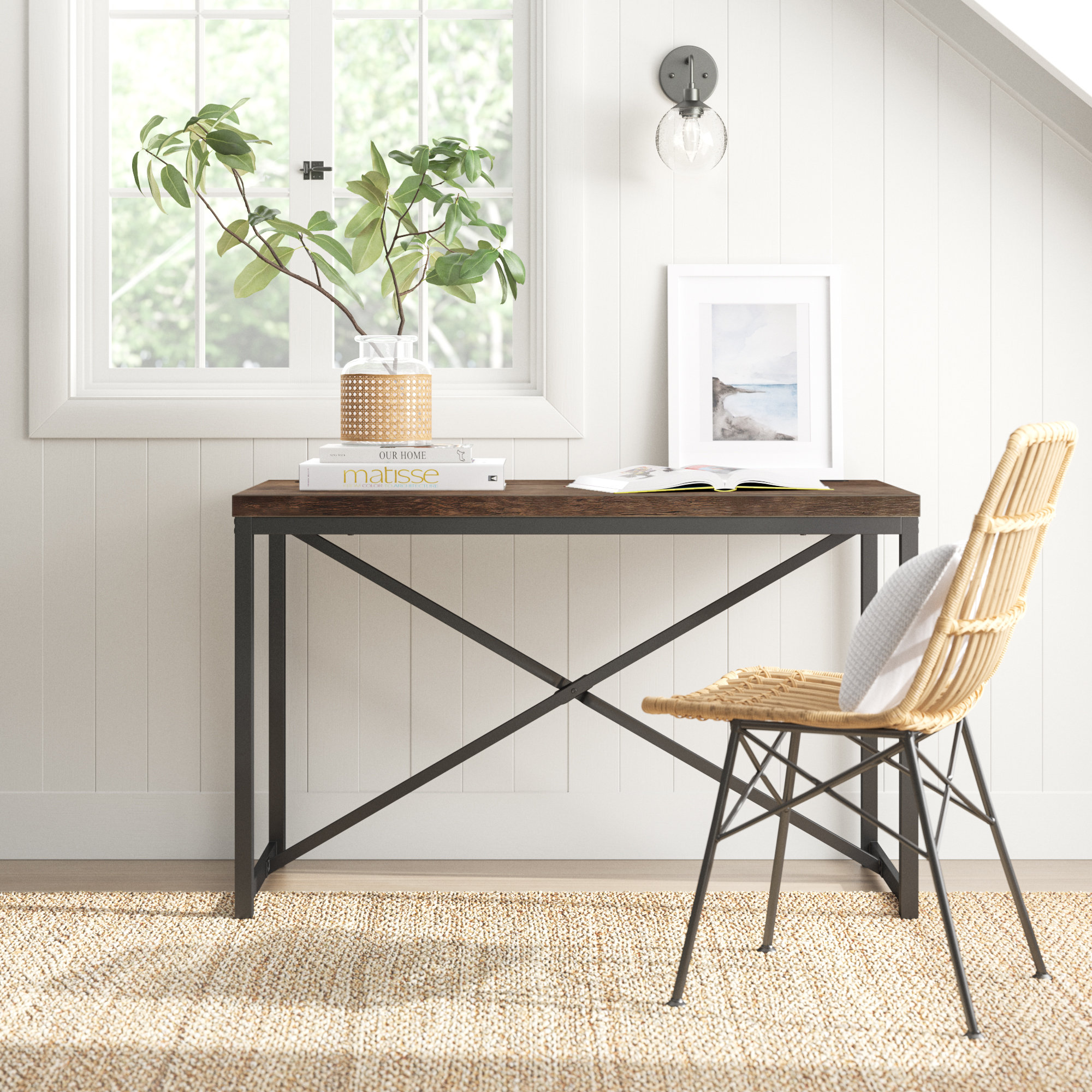 Coastal Farmhouse Office Furniture 2024 Wayfair