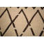Tapis oriental marocain treillis fabriqué à la main 4 x 6