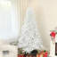 Arbre de Noël artificiel non éclairé de 9 pieds de haut avec 2132 pointes de branches, conception à ouverture automatique et base en acier pour une installation facile et un décor des Fêtes-1969183888
