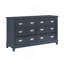 Commode avec 6 tiroirs, meubles de chambre à coucher modernes en bois 1pc-186960155