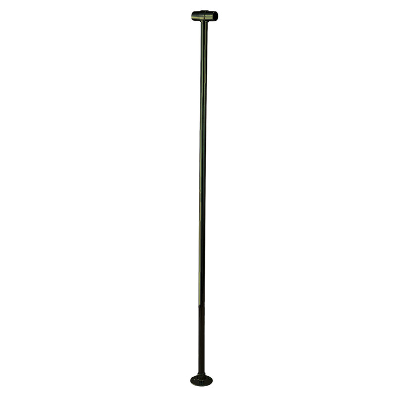 Oval Shower Curtain Enclosure, Oil Rubbed Bronze