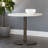 Place Round Marble Top Metal Base Dining Table - White