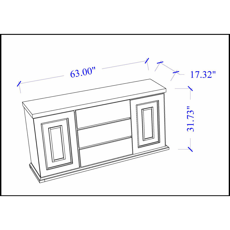61.8 " W Sideboard