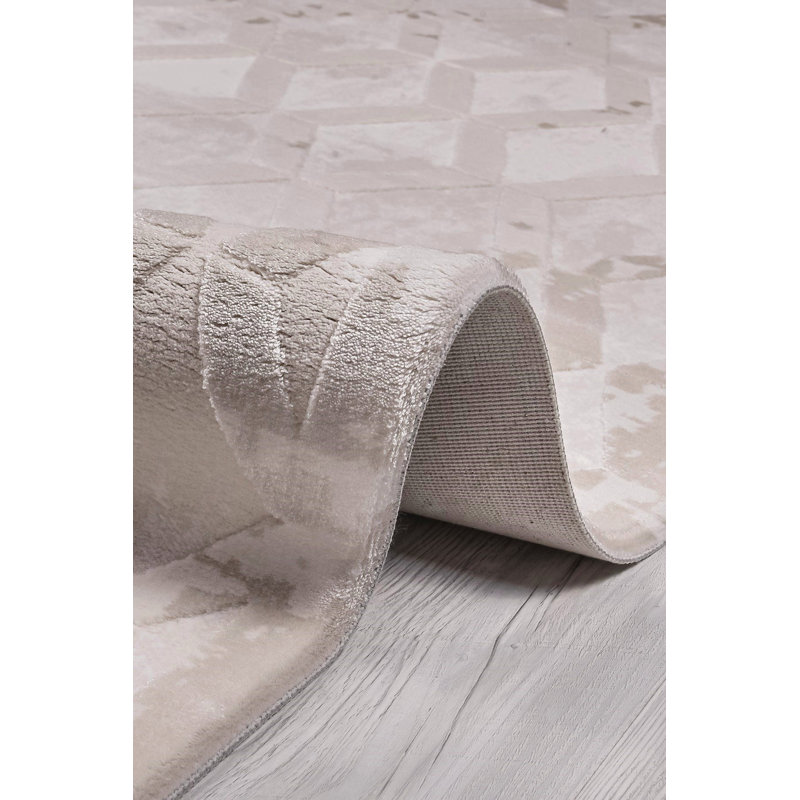 Naysa Solid Colour Area Rug, Rectangle 80 x 150cm