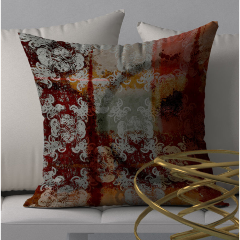 Housse de coussin carrée/insert, 20 po x 20 po