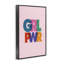 «Girl Power» au texte pastel noir, estampe numérique par Nataly White-107873116-111705963