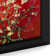 'Red Blossoming Almond Tree' by Vincent van Gogh, Red Botanical Tree Fine Art Gallery Canvas Print