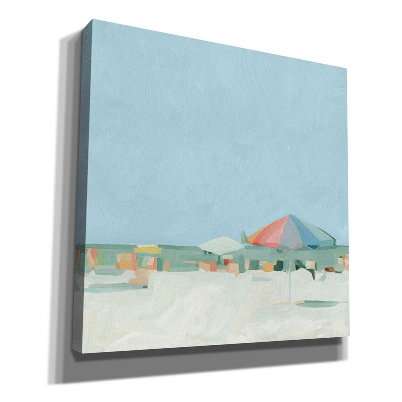 «Summer Palette II» par Emma Scarvey, art mural sur toile, H 37 po x l 37 po x P 1,5 po