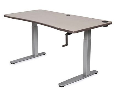 Equity Rectangle Height Adjustable Training Table