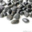 Onyx noir, pierre tombée, pierres précieuses Reiki, remplisseur de vase, 100 grammes-87930825