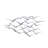 Gold Metal Bird Foiled Flying Home Wall Decor, 47" x 4" x 21"-1363610205