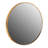Opra Mirror, Round 24" with Brushed Gold Metal Frame-553203997