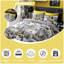 GC Printed Geometric Shapes Duvet Cover Set with Pillowcases-19119888