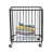 Large-Size Metal Laundry Basket Cart