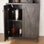 Armoire de bar Farmhouse pour les boissons alcoolisées et les verres, armoire de cuisine de salle à manger avec support à vin, buffet Buffets