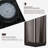 Steel Slim Round Rattan Solar Light-122621671