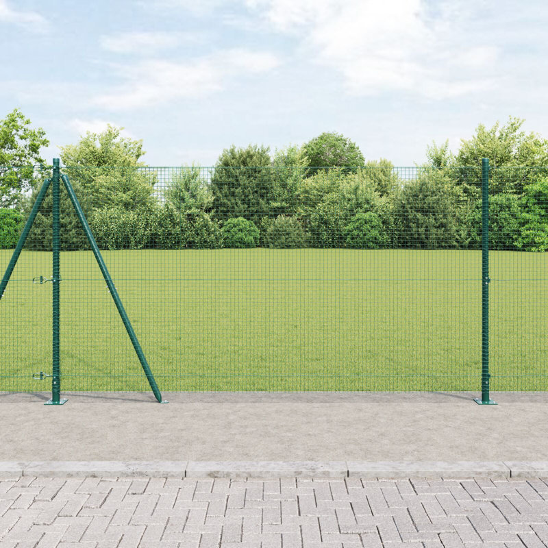 120cm H x 2500cm W Metal Border Fencing
