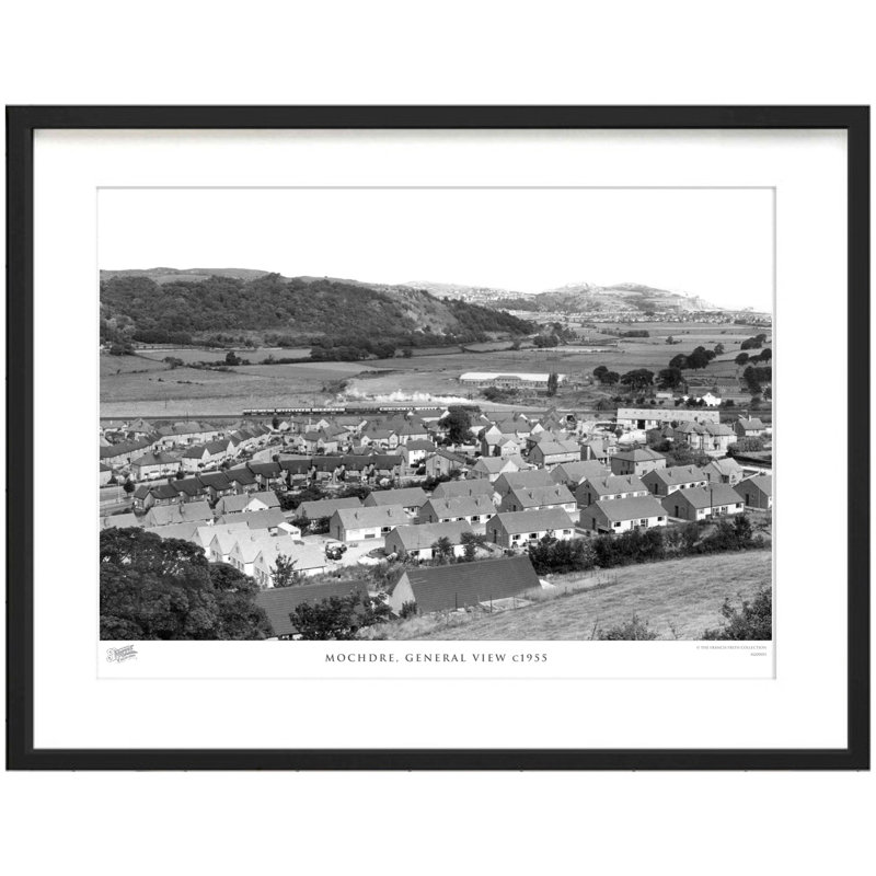 Mochdre, General View C1955 by Francis Frith - Single Picture Frame Print, 28cm H x 36cm W x 2.3cm D