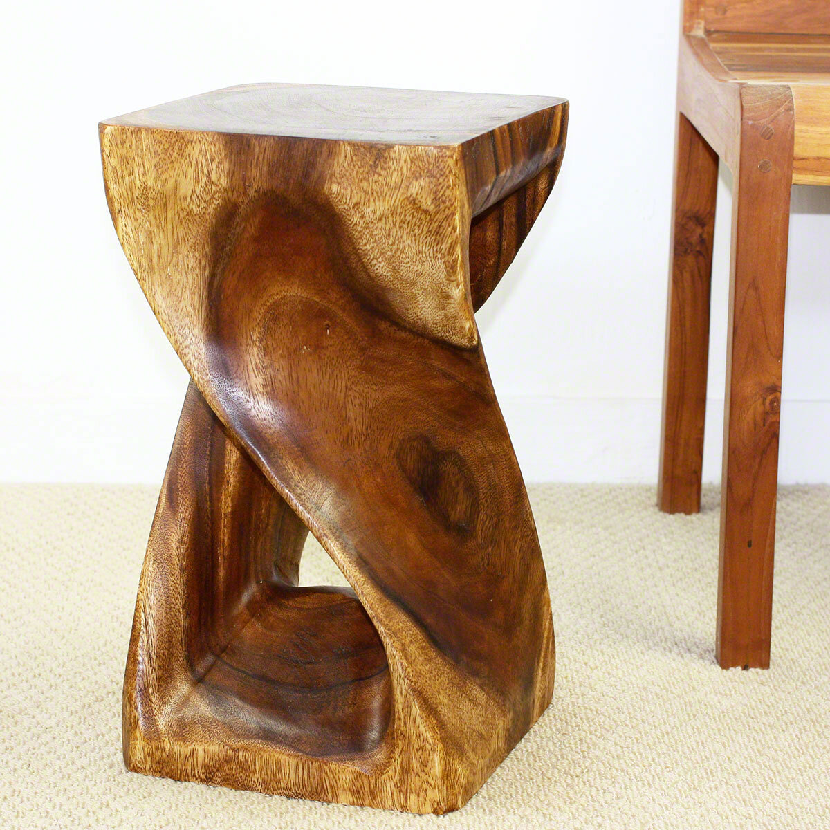 Lark Manor Amardev Solid Wood Abstract End Table & Reviews - Wayfair Canada