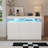 9-Drawer Dresser With Power Outlets And Adjustable Lights