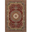 Tapis décoratif décoratif à franges rétro bourgogne traditionnel-801627725
