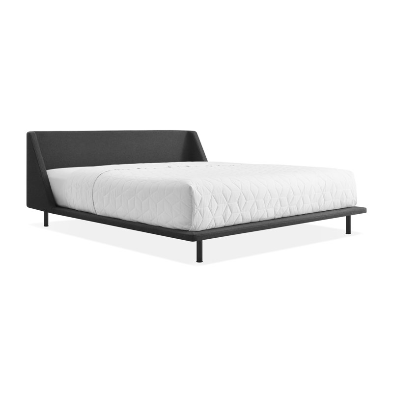 Nook Upholstered Bed, King, Moss Velvet