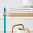  Modern Bedside Table Transparent Tempered Glass Side Table Accent Table Corner Table