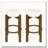 Wooden Upholstered Barstool-538057439