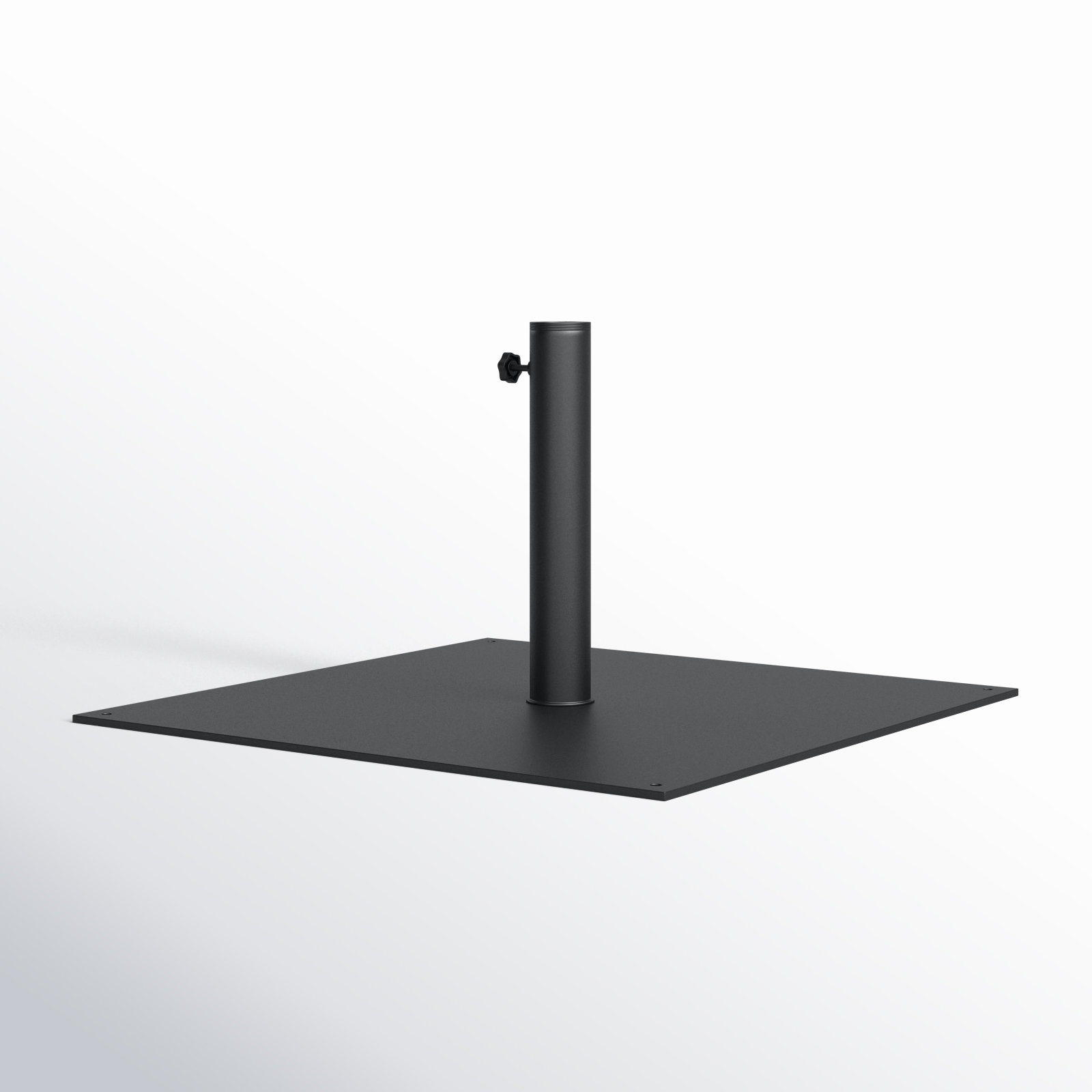 Steel Free-Standing Umbrella Base, Black