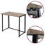 Golightly Desk Folding Computer Wooden Finish Space Saving-1560889854