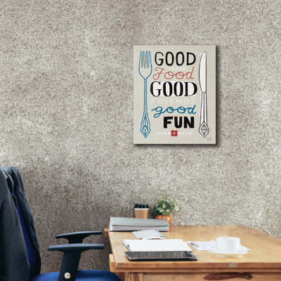 «Good Friends Good Fun» par Michael Mullan, art mural sur toile
