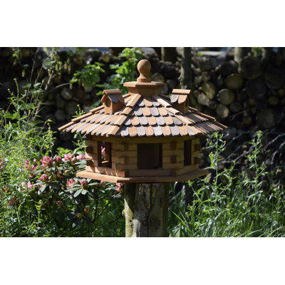 Anayelis Post Mounted Birdhouse